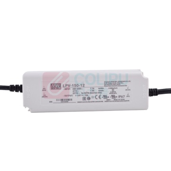 明纬 工业单组输出开关电源150W LPV-150-24 24V 6.3A
