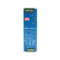 明纬 开关储能源 NDR-120 24V5A输出 导轨安装PFC