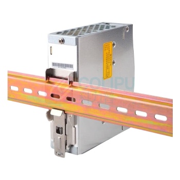 明纬 开关电源 EDR-120-24 24V 5A 输出电压:DC24V,额定电流:5A,额定功率:120W,输入电压范围:AC200240V,安装方法:导轨式安装
