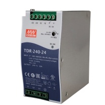 明纬 开关电源 TDR-240-24 三相导轨DIN