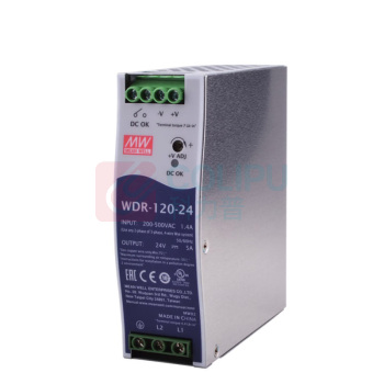 明纬 开关电源 WDR-120-24