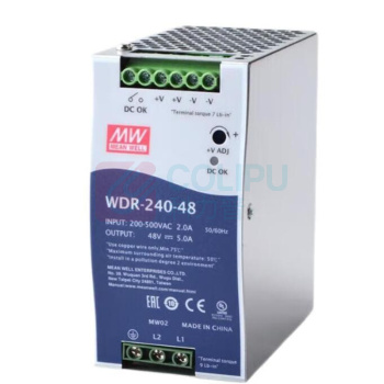 明纬 开关电源 WDR-240-48
