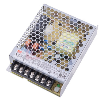 明纬 开关电源 LRS-100-24 输入100-240AC2.1A输出24VDC4.5A