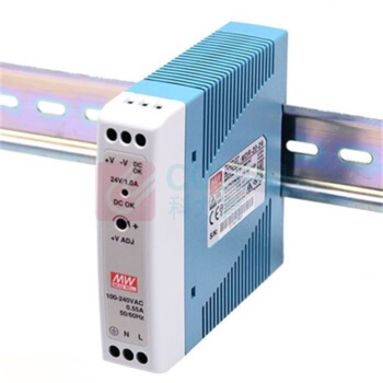 明纬 MDR-20导轨式20W开关电源 MDR-20-5 5V