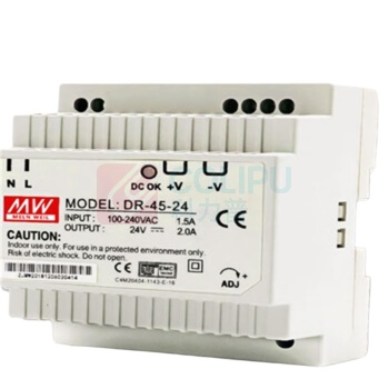 明纬 24V直流电源 DR-4524 2A