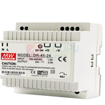 明纬 24V直流电源 DR-4524 2A