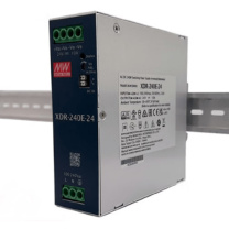 明纬 导轨开关电源 XDR-240E-24 24V 10A