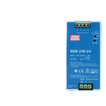明纬 开关电源 NDR-240-24 \24V 10A 导轨安装
