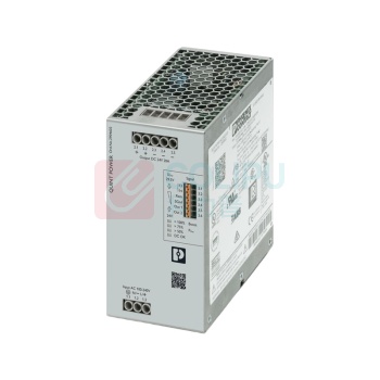 菲尼克斯 Fenix 工业电源 QUINT-PS/1AC/24DC/20 螺钉连接 DIN导轨安装 24V直流电源