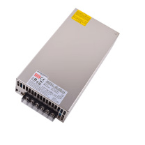 明纬 开关电源 SE-600-24 24V25A输出 (银色)
