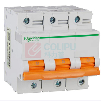 施耐德 Schneider 空气开关 3P C32A EA9AN3C32  家用微型断路器 家用总闸空开