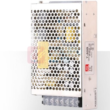 明纬 三组路输出电源 NET-75D T系列 5V5A/12V1A/24V1.5A 开关电源 