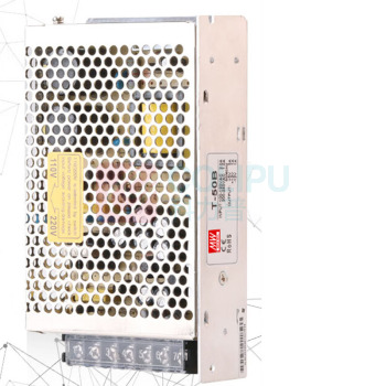 明纬 三组路输出电源 NET-75D T系列 5V5A/12V1A/24V1.5A 开关电源 