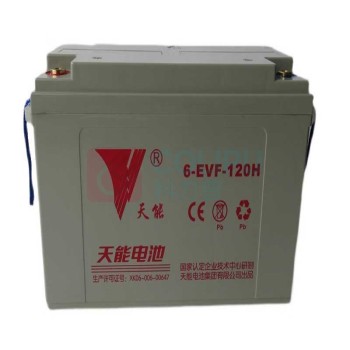 天能 电动车铅酸电池 6-EVF-120H