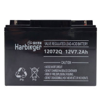 哈比恩格 铅酸蓄电池 12072Q 12V 7.2Ah 尺寸151*65*94mm (黑色) 通用型铅酸电池