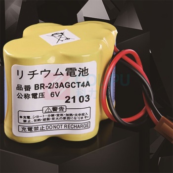 法兰克 电池法兰克 BR-2/3AGCT4A-222 5*5cm (黄色)