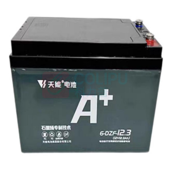 天能 铅酸蓄电池组 6-DZF-12.2 12Ah 12V 4只装