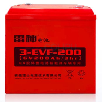 理士 扫地车电瓶 3-EVF-200(6v-200ah)