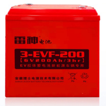 理士 扫地车电瓶 3-EVF-200(6v-200ah)