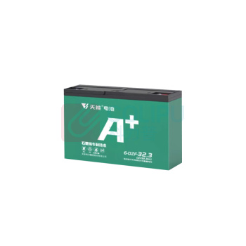 天能 大容量铅酸蓄电池适用UPS喷雾器 6-DZF-32 12V32AH 地摊灯水泵户外太阳能监控