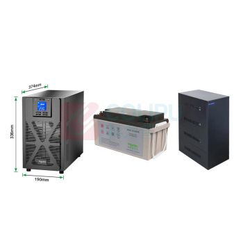 施耐德 Schneider ups不间断电源 SPM6KL-3H 6KVA/6KW 3小时解决方案 企业机房电脑服务器网络设备稳压应急备用电源