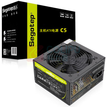 鑫谷 Segotep 主机ATX电源 C5 额定功率300W，最大功率400W SG-A400HDL ，被动式PFC 