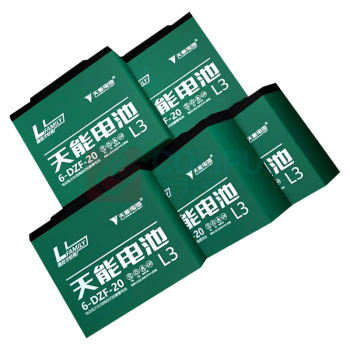 天能 6-DZF-20免维护蓄电池 48v12AH 4个/组  电动车电池电瓶