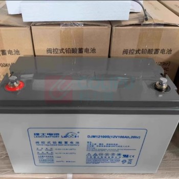 理士 铅酸免维护蓄电池 DJM12100S 12V 100AH 