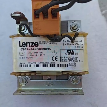 伦茨 电抗器 EZAELN3030B102 30A 3*600V 0.98mH