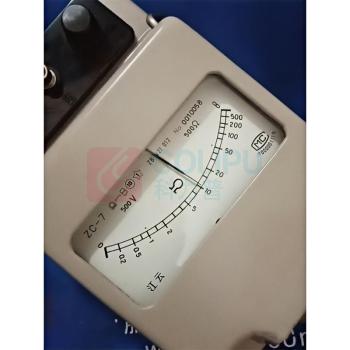 江云 电阻绝缘表 ZC-7 500V/500Ω 含三方检测报告