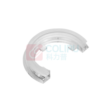 庭炬登利 急停开关按钮保护罩 SBL03-1-C2 直径30mm 半圆形 (透明) 底部配件卡扣