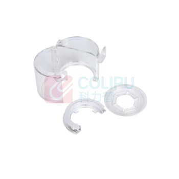 庭炬登利 急停开关按钮保护罩 SBL03-1-C2 直径30mm 半圆形 (透明) 底部配件卡扣