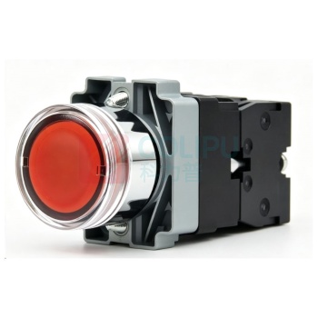 施耐德 Schneider 按钮开关 XB2BW34M5C AC220V一开一闭 (红色) 约定发热电流 Ith:10A;额定绝缘电压 Ui:600V