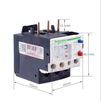 施耐德 Schneider 热继电器 LRD12C 5.5-8A+底座LAD-7B106C