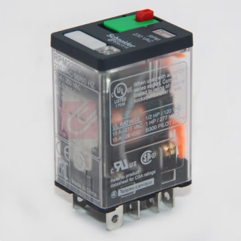 施耐德 Schneider 继电器 RPM22BD(15A)线圈电压24VDC 2开2闭