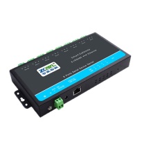 智嵌物联 串口服务器 8口 RS485转以太网口Modbus网关MQTT