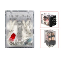 欣灵 中间继电器 HHC68B-4Z 240AC/28VDC 14脚 3A 