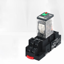施耐德 Schneider 中间继电器(含底座) RPM22P7继电器套装 (2开2闭15A)宽8脚AC230V 