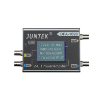 JUNTEK 信号功率放大器 DPA1698 大功率双通道DDS信号源函数发生器