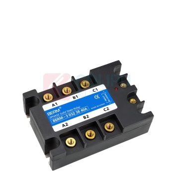 BERM BRM3 AA三相固态继电器 BRM3-120AA 电流:120A 控制端:80-250VAC 负载端:24-480VAC