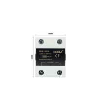 BERM 单相DA固态继电器 BRM-100DA 电流:100A 控制端:3~32VDC 负载端:24~480VAC