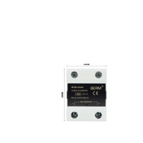 BERM 单相AA固态继电器 BRM-40AA 电流:40A 控制端:70~280VAC 负载端:24~480VAC