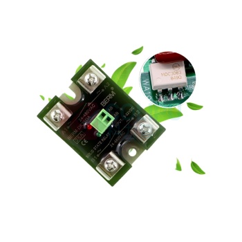 BERM 双路单控固态继电器 BERM-DK10DA 电流:10A 控制端:3-32VDC 负载端:24-480VAC
