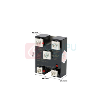 BERM 一开一闭固态继电器 BEM-KB40DA 电流:40A 控制端:3-32VDC 负载端:24-480VAC