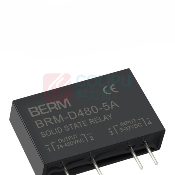 BERM 电路板式固态继电器 BRM-D480-5A 电流:5A 控制端:3-32VDC 负载端:24-480VAC