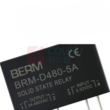 BERM 电路板式固态继电器 BRM-D480-5A 电流:5A 控制端:3-32VDC 负载端:24-480VAC