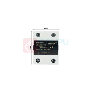 BERM 单相VA固态继电器 BRM-10VA 电流:10A 控制端:470K-500K/Ω2W 负载端:24~480VAC