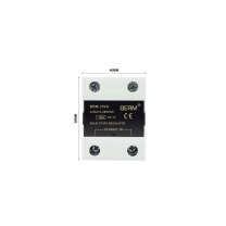 BERM 单相VA固态继电器 BRM-10VA 电流:10A 控制端:470K-500K/Ω2W 负载端:24~480VAC