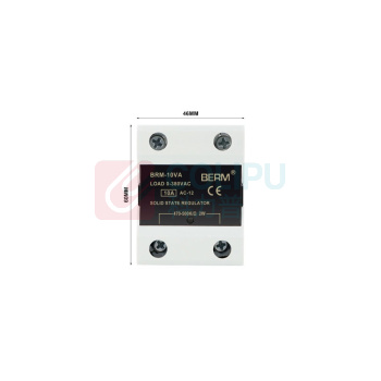 BERM 单相VA固态继电器 BRM-10VA 电流:10A 控制端:470K-500K/Ω2W 负载端:24~480VAC