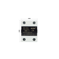 BERM 单相VA固态继电器 BRM-100VA 电流:100A 控制端:470K-500K/Ω2W 负载端:24~480VAC